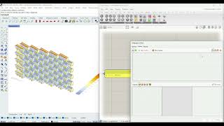 Step 3: Optimise the orientation of the wall to minimise total solar radiation using the Galapagos.