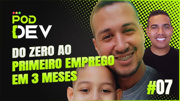 DO ZERO ao Primeiro Emprego como Programador em 3 meses | PodDev com o Charles