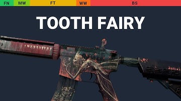 M4A4 Tooth Fairy - Skin Float And Wear Preview
