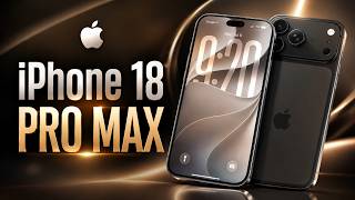 iPhone 18 Pro Max - 6 New Features, My Honest Take One Month Before Launch