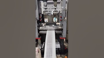 Perforated Rolling Shutter making video #insightautomations  #home