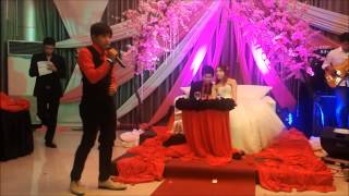 Wedding speech by bestman and sings  Mas mahal na Kita Ngayon