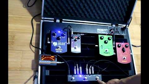 MOEN AB BAR Dual Looper box & MOEN Pedal Board