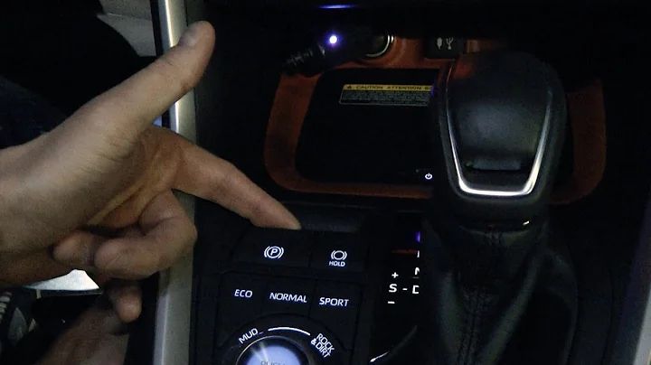 Toyota RAV4 (2019-2025): How To Disengage (Turn Off) / Engage (Turn ON) Electric Parking Brake?