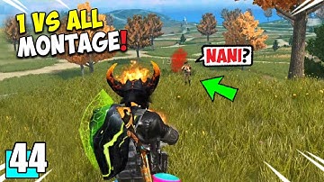 ROS 1 VS ALL MONTAGE & HIGHLIGHTS! #44 (Rules of Survival)