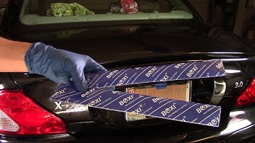 2002 Jaguar X-Type - Trunk (aka boot) Strut Replacement