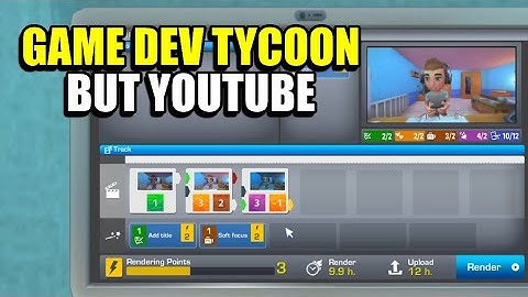 Ep1 Game Dev Tycoon but YouTube - YouTubers Life