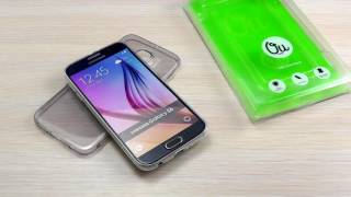 ОБЗОР: Ультратонкий Силиконовый Чехол-Накладка для Samsung Galaxy S6 SM-G920F Unique Skid 