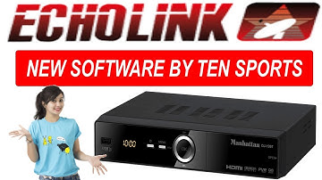 Echolink receiver || new Software ||#TENSPORTS