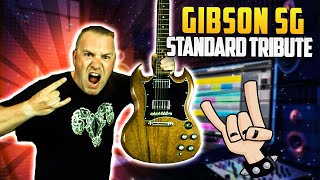 Gibson Sg Standard Tribute Metal 3 Amp Heads