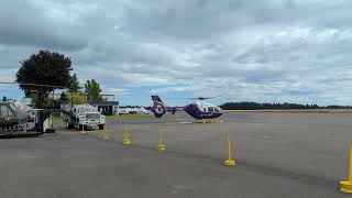 Airlift Northwest taking off from Olympia Regional Airport