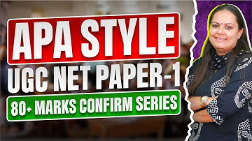 APA vs MLA Writing Style | Complete Explanation with PYQs | UGC NET Paper 1