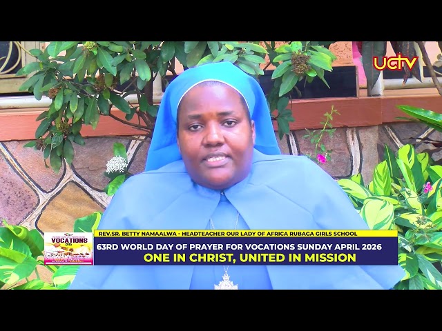 63rd World day Prayer for Vocations Sunday 26th April 2026 | Rev. Sr. Betty Namaalwa