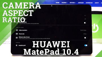How to Change Aspect Ratio on HUAWEI MatePad 10.4 New Edition -  Switch Between 16:9 and 4:3 Aspect
