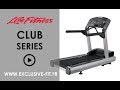 Tapis de course life fitness club series  exclusive fit