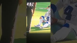 Dak Prescott Injury Vs GIANTS