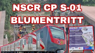 NSCR CP S-01 BLUMENTRITT UPDATE APRIL 6, 2024 #DOTr #NSCR #PNR #TNDB #FYP #UPDATE