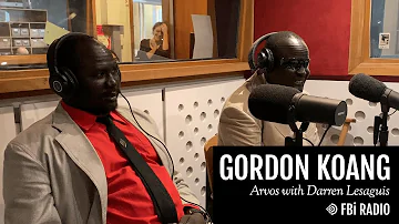 Gordon Koang on Arvos with Darren Lesaguis｜FBi Radio