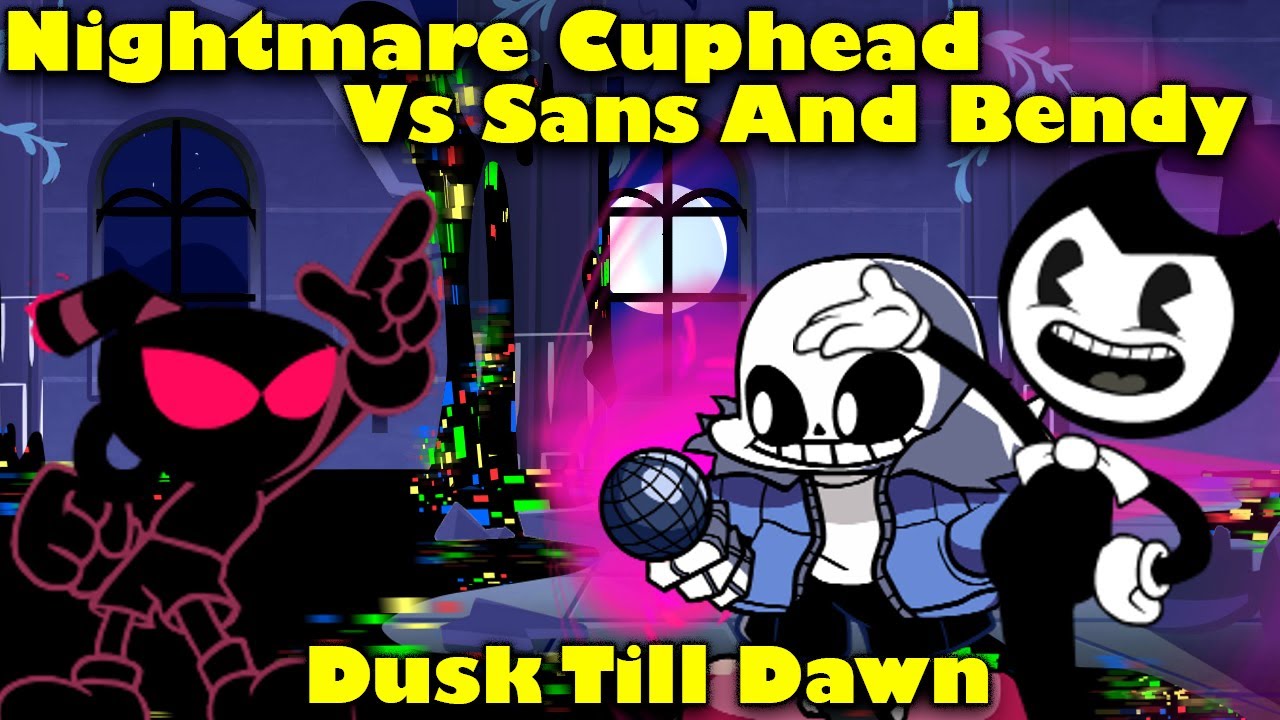 Oswaldo88 - Confronting Your Nightmare but it's Nightmare Cuphead, N.Sans,  N.Bendy by: SaWed