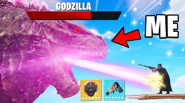 I Became The New *GODZILLA BOSS* in Fortnite!.