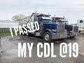 How I got my CDL At 19