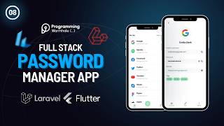 Password Manager App with Flutter &amp; Laravel: Login &amp; Register API Integration (Part - 8)