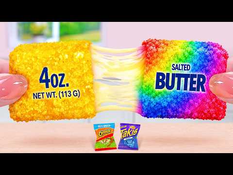 Ultimate Cheese Recipe 🧀 How To Make Tiny Butter Cheese Pull 🤤 Tina Mini Cooking
