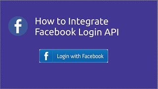 Integrate the Facebook login for React websites