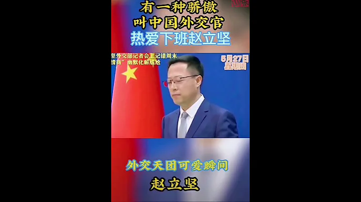 有一種驕傲叫中國外交官！熱愛下班的趙立堅 - 天天要聞