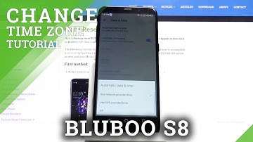 How to Set Up Date and Time in BLUBOO S8 - Manage Time Settings