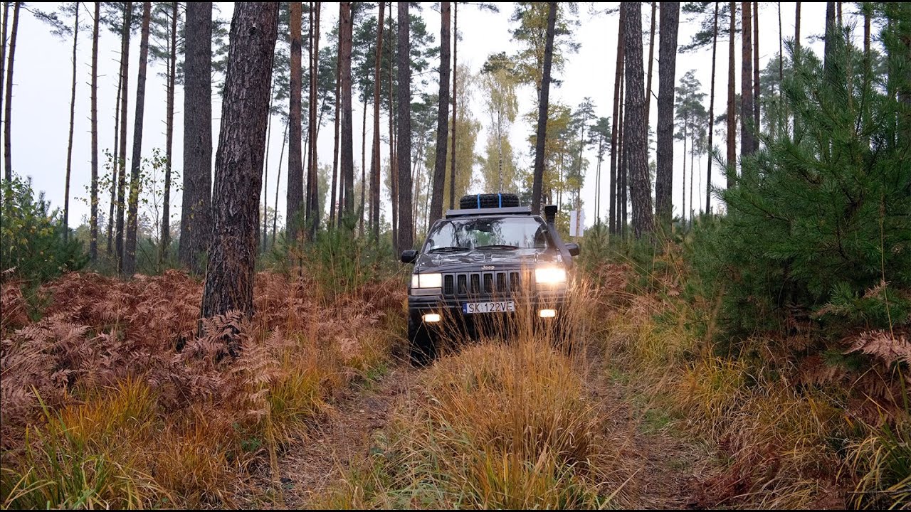 Jeep Grand Cherokee ZJ 1998 5.2L V8 - First trip into the woods