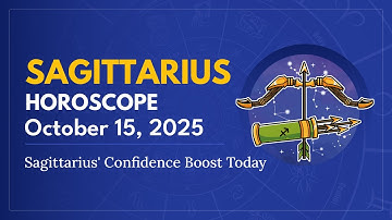Daily SAGITTARIUS Horoscope (October 15, 2025) ♐️ 🌟 Sagittarius
