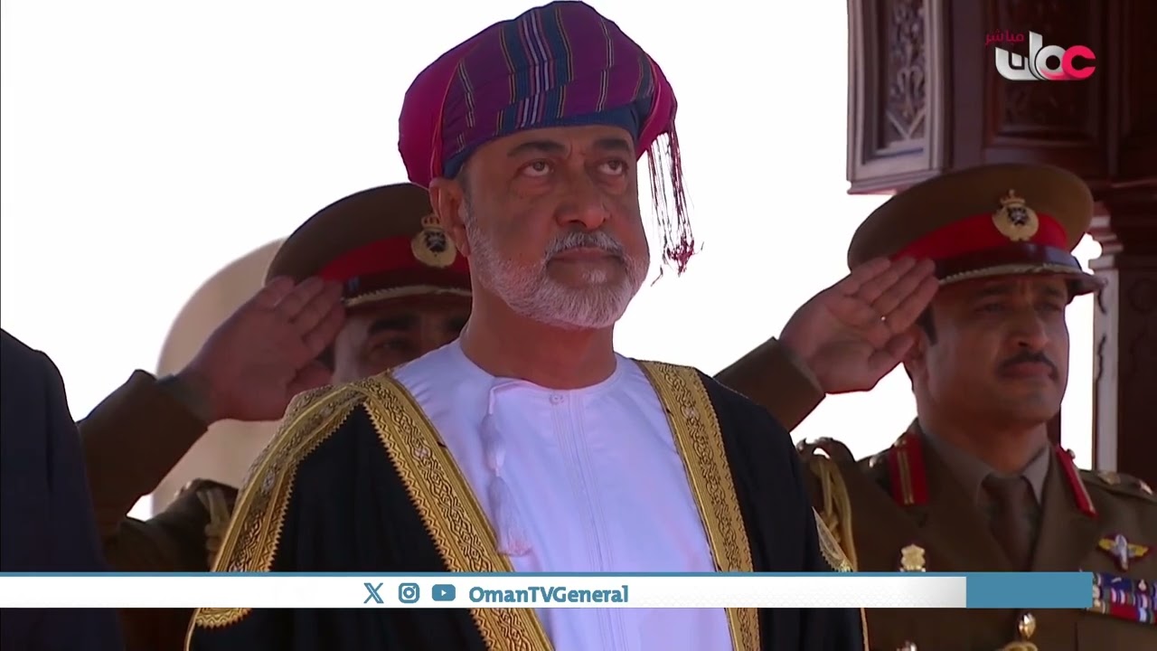 مراسم استقبال حضرة صاحب الجلالة السلطان المعظم لفخامة الرئيس ألكسندر لوكاشينكو رئيس جمهورية #بيلاروس