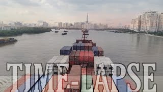 Time-Lapse|Vietnam Pilotage|Saigon River