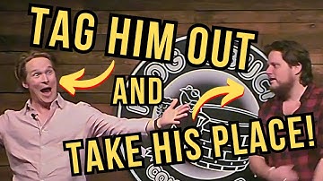 HEAVY MONKEY | The FREEZE TAG Game ( Tag them out. Take their position. Start NEW SCENE)