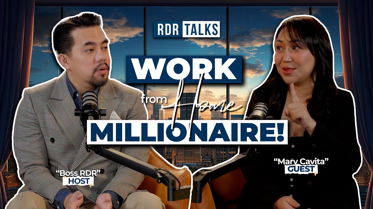 Work From Home MILLIONAIRE! | #rdrtalks