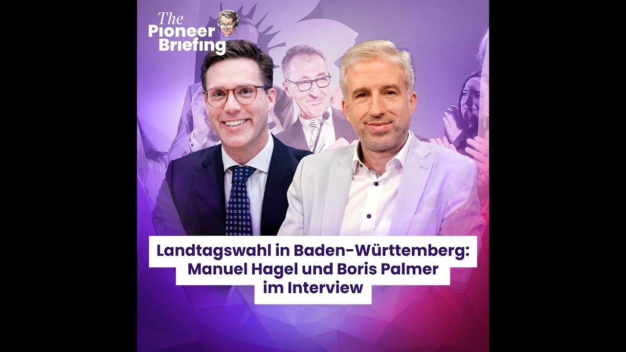 BaWü-Wahl: Boris Palmer über die Grünen | Manuel Hagel zur Wahl | Open AI unter Druck