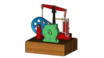 Assembly 3 - Beam Engine with Centrifugal Pump