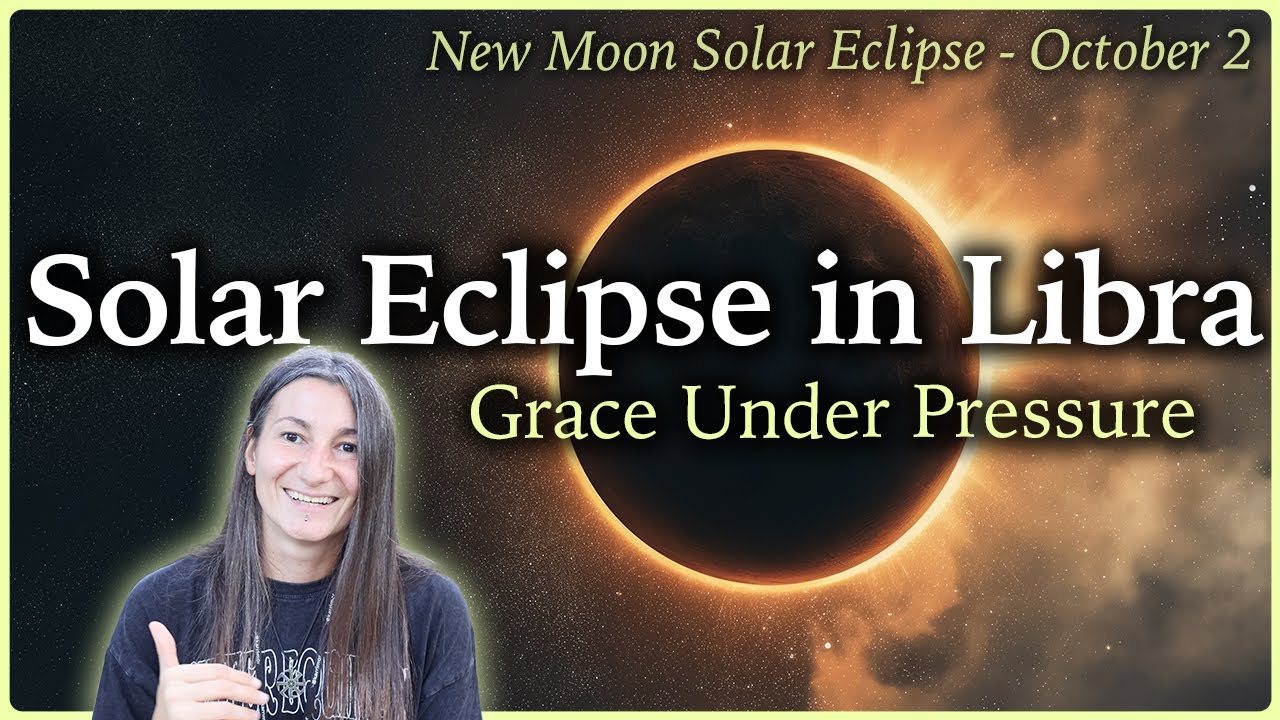 Solar Eclipse in Libra - October 2nd 2024 - Moon Omens - YouTube