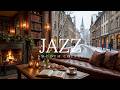 Cozy Winter Jazz Piano - Relaxing Coffee Shop Ambiance | Smooth Instrumental Snow Music