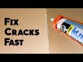 Fixing Drywall Cracks with Caulking