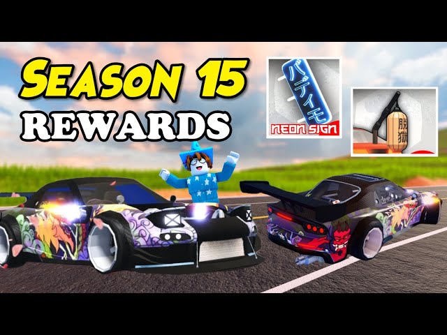 Jailbreak - 🎉 Hey everybody! Here are the #Jailbreak Season 3 rewards! 🎉  🔥 LVL05: Nitro + 10,000 cash! 🔥 LVL10: Season 3 Tires, color coded! 🔥  LVL20: New Wheels for both