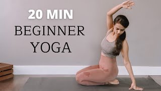 20 min YOGA For Complete Beginners | Home Yoga Workout (All Level)