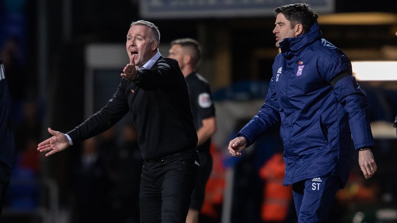 PRESS CONFERENCE | Paul Lambert pre-Reading ipswich town eadt
