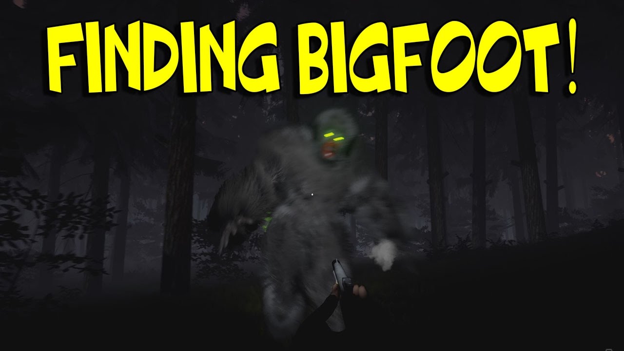 THIS GAME IS AMAZING! | FINDING BIGFOOT #1 - YouTube