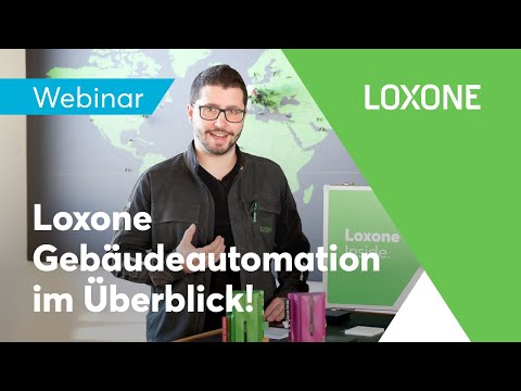 Webinar: Gebäudeautomatisierung im Überblick (23.02.2022) | Loxone 2022 [HD]