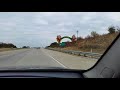 Texas border to Oklahoma - YouTube