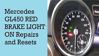 RED BRAKE LIGHT ON | Mercedes Benz Reservoir Sensor Repairs and Resets