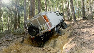 Can Opener Trail - Ourimbah State Forest, Mitsubishi Canter 4wd Australia