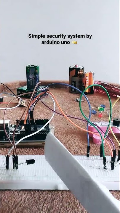 Simple security system By Arduino uno - YouTube